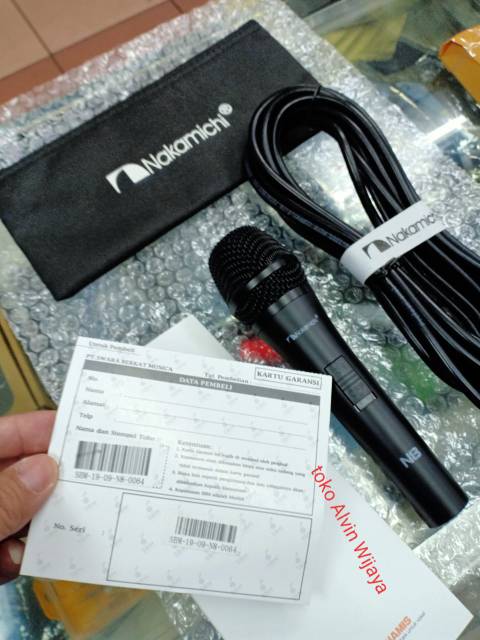 Mic kabel Nakamichi N8 mic profesional vocal