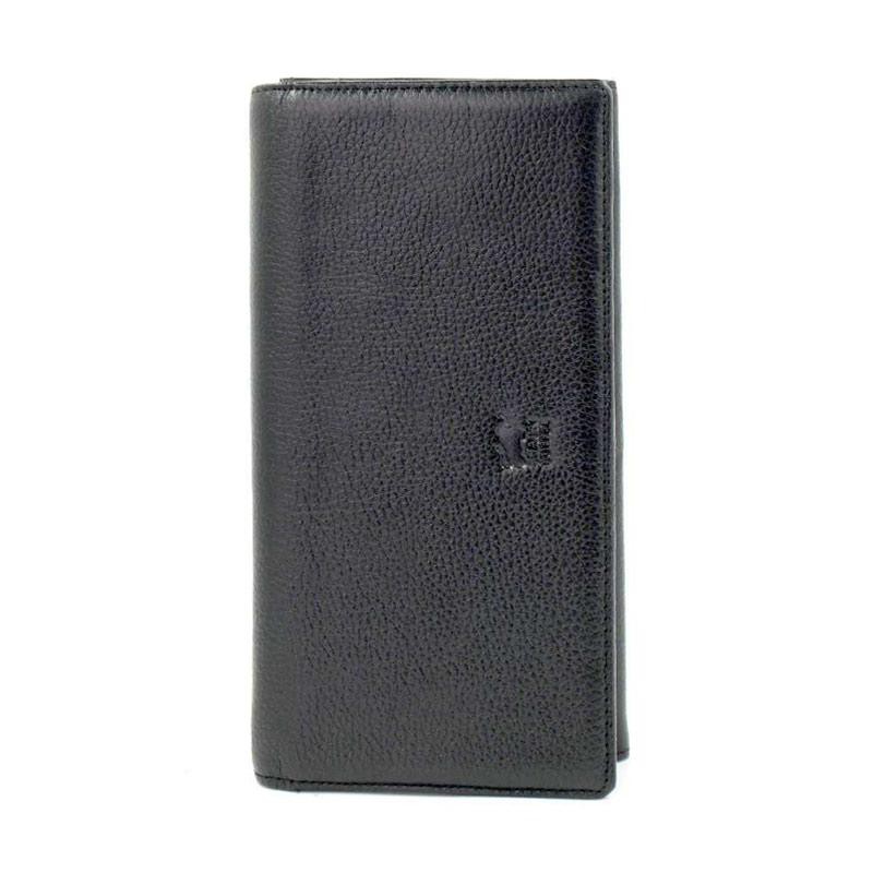 Dompet Kulit Wanita Panjang Kipas Braun Buffel 302 Hitam