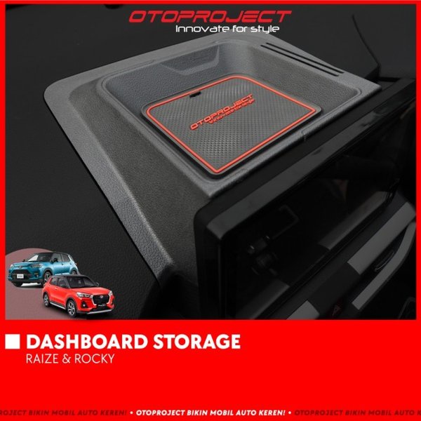 Dashboard Mobil Raize Rocky Storage