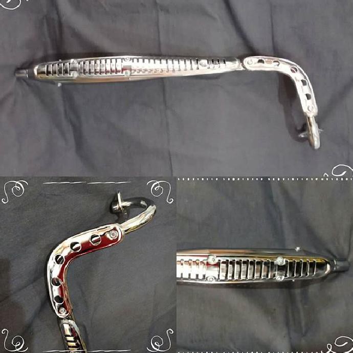 Knalpot Scrambler C70/Grand/Win