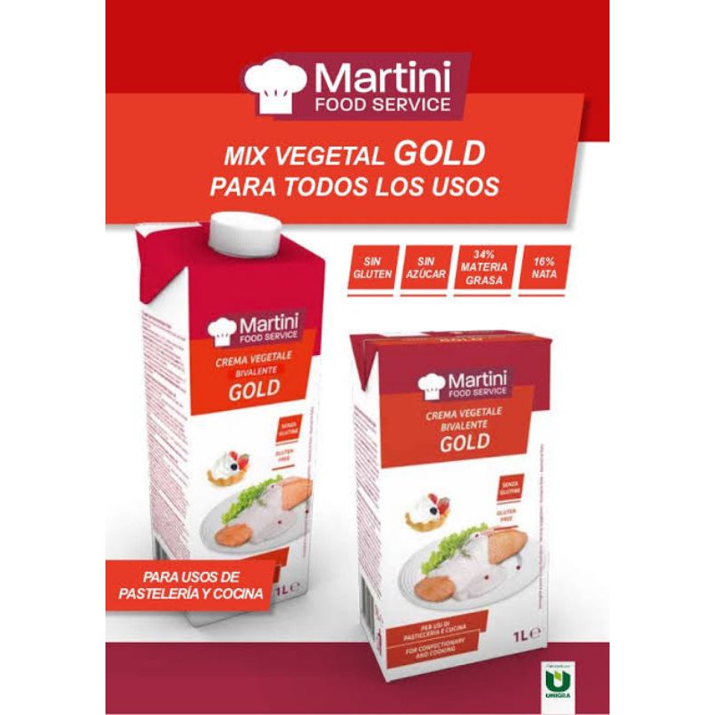 

MARTINI CREMA VEGE BIVALENT GOLD 1L