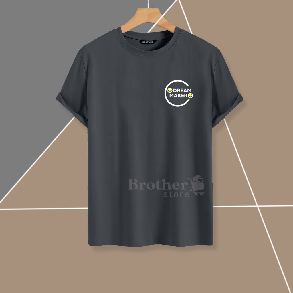 BROTHER STORE - Kaos Distro Pria - KAOS COWOK CEWEK - Kaos Kata Kata - Articel 7DMS Premium