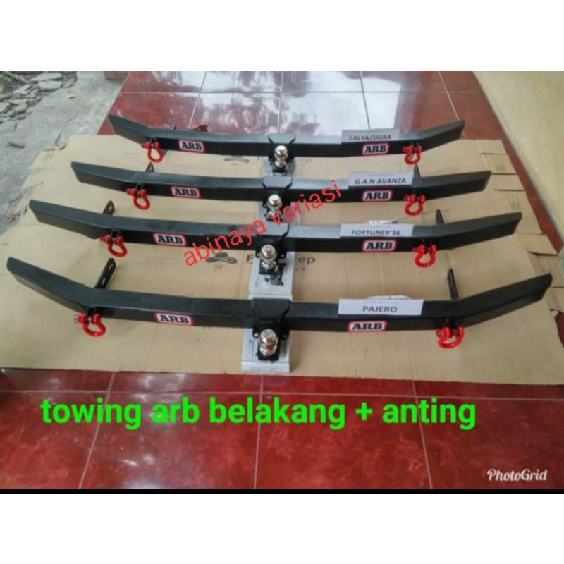 Towing ARB Model Anting Mobil All New Veloz Pengaman Bumper Belakang