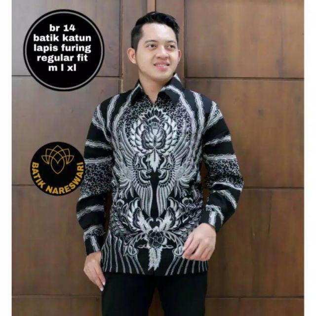 Kemeja Batik Lengan Panjang Baju Batik Ori Batik Murah Batik Solo Seragam Batik