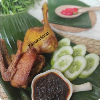 Bebek Goreng Sambal Hitam Madura / Bebek Ungkep Bumbu Hitam Khas Madura Kemasan Vacum