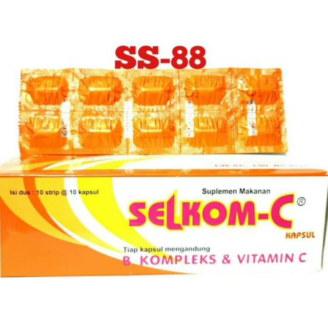 SELKOM-C KAPSUL ~ VITAMIN | Shopee Indonesia