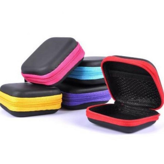 DOMPET Travel Pouch Persegi - Case Organizer Tempat headset Tempat kunci dll