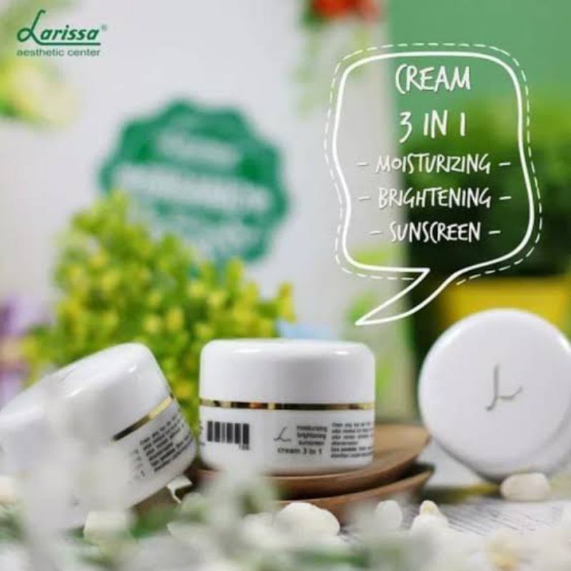 Cream 3 In 1 Moisturizing Brightening Sunscreen