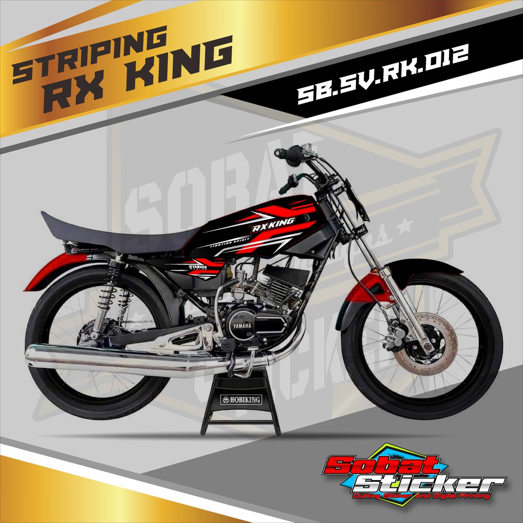 Striping RX KING -  Sticker Striping Variasi list Yamaha RX KING 012