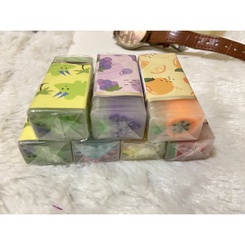 

Penghapus Eraser PVC Gemes Motif Dino dan Buah