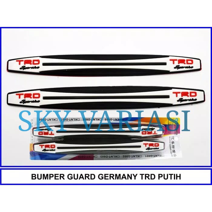 Bumper Guard Karet Pelindung TRD Sportivo Putih White