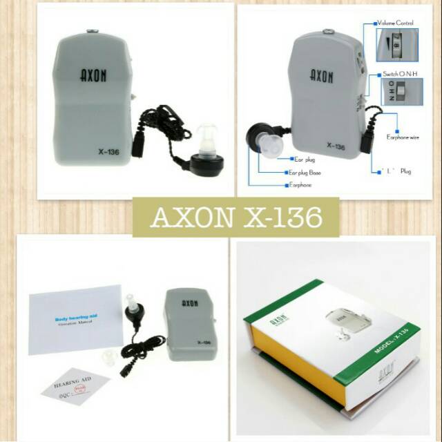 Alat Bantu Dengar Hearing Aid AXON X-136