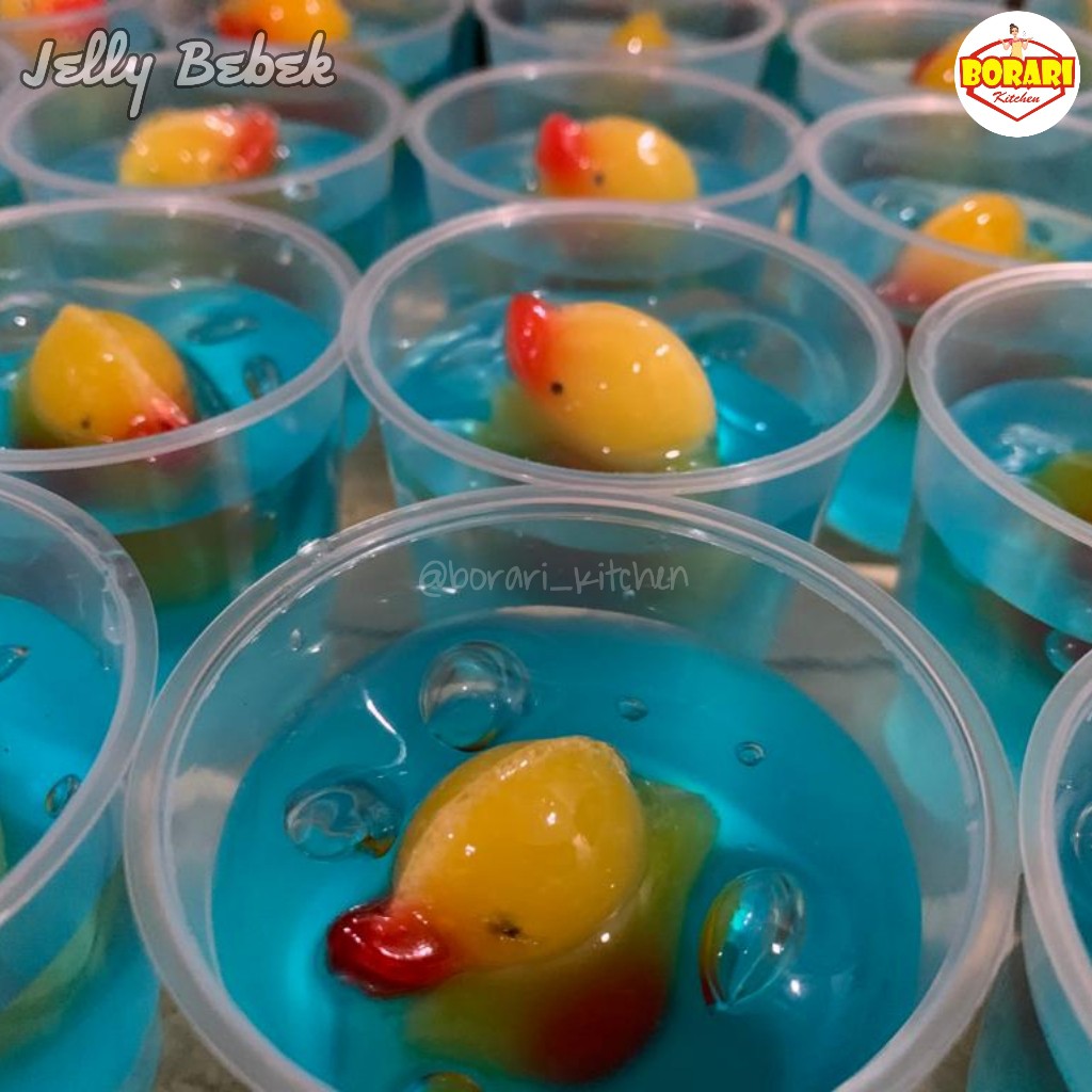 Jelly Cup Bebek/Pudding / Puding Ultah / Snack Ultah / Isi ...