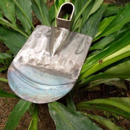 Cangkul pacul terek  baja  anti lengket