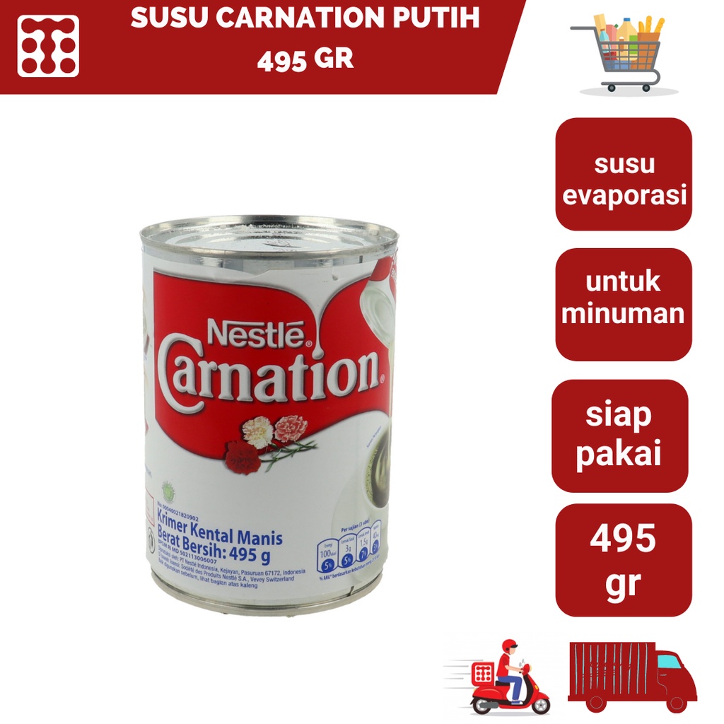 

Susu Carnation Putih 495 gram