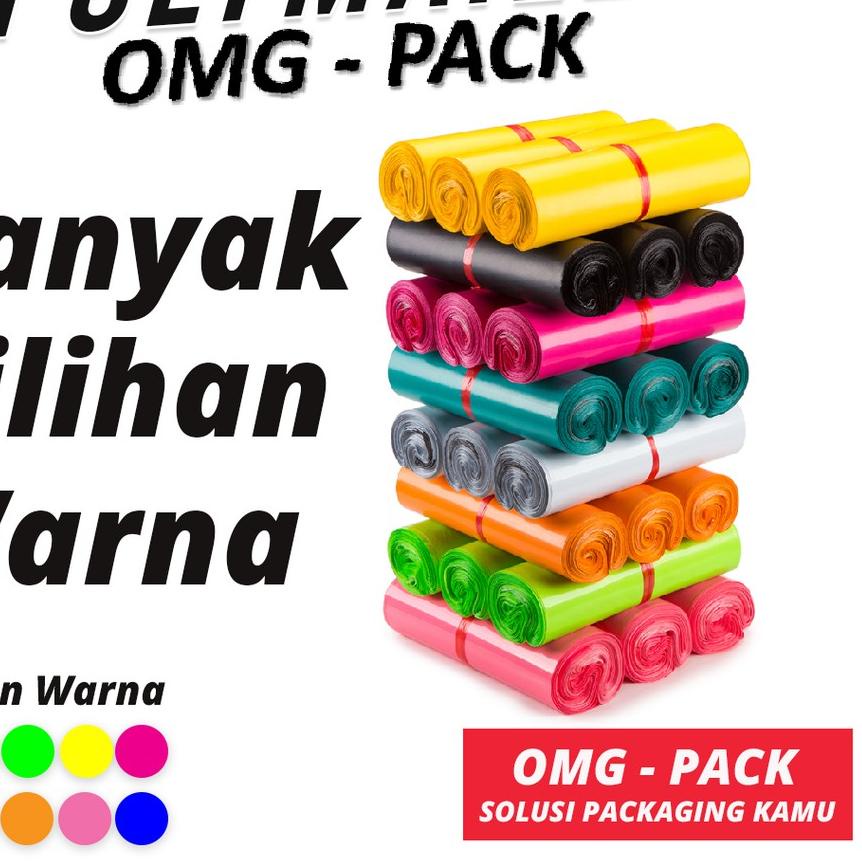 

Harga Murah ✻ PLASTIK POLYMAILER 25x35 Kantong Amplop Tebal Premium Online Shop Packing Baju 100 Pcs