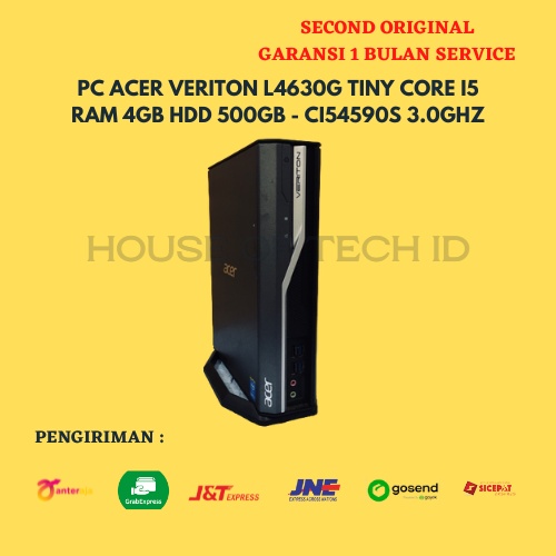 PC ACER VERITON L4630G TINY CORE I5 RAM 4GB HDD 500GB SECOND