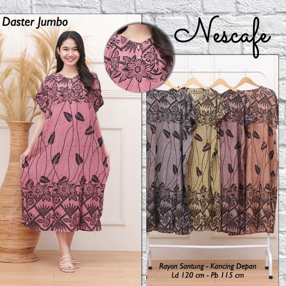 DASTER JUMBO RAYON NESCAFE / DASTER JUMBO KEKINIAN LD 120