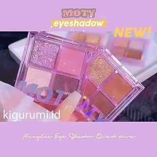 MOTY Eyeshadow 4 Warna High quality ingredients with silky shine color XX056