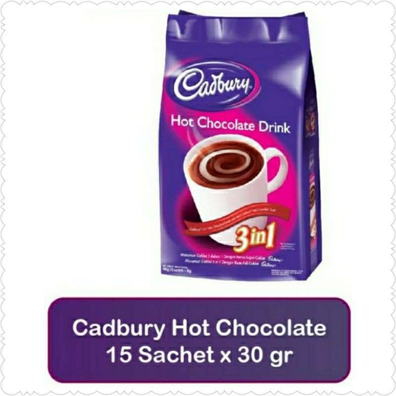 

cadbury hot chocolate minuman cokelat