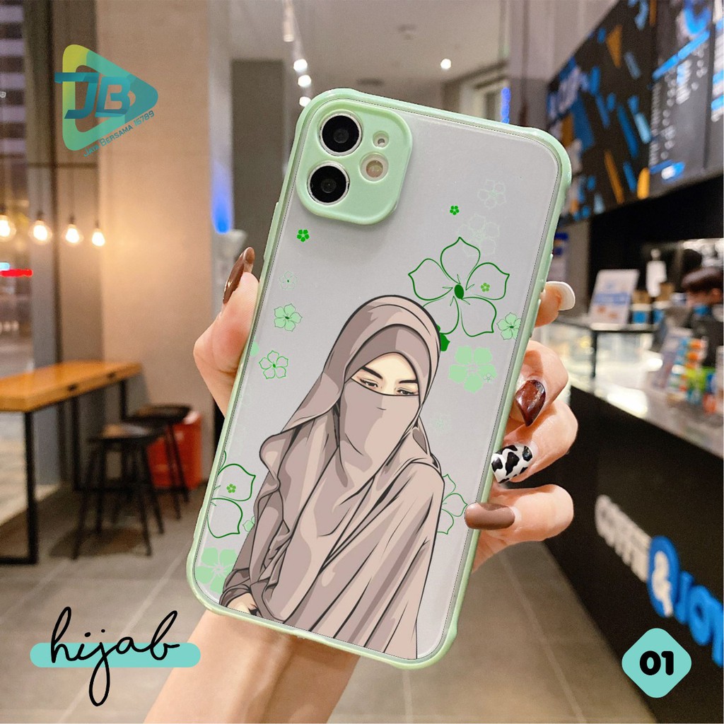 Softcase choice HIJAB Iphone 6 7 6+ 7+ 8 8+ 11 X XR XS 12 MINI PRO MAX JB2309