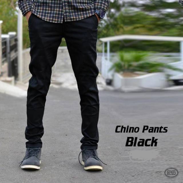 CELANA CHINO PANJANG PRIA BAHAN STRETCH SLIMFIT