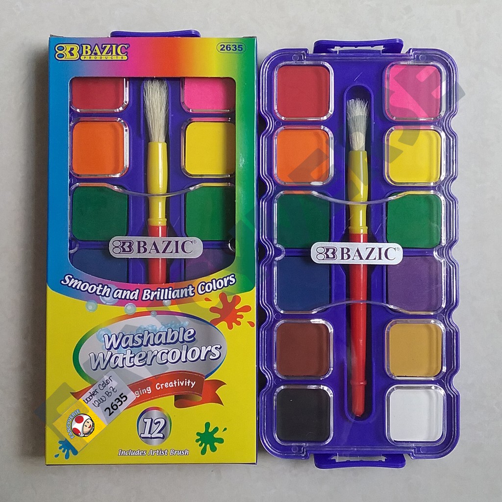 

Cat Air 12 Warna BZ 2635 / Washable Water Color