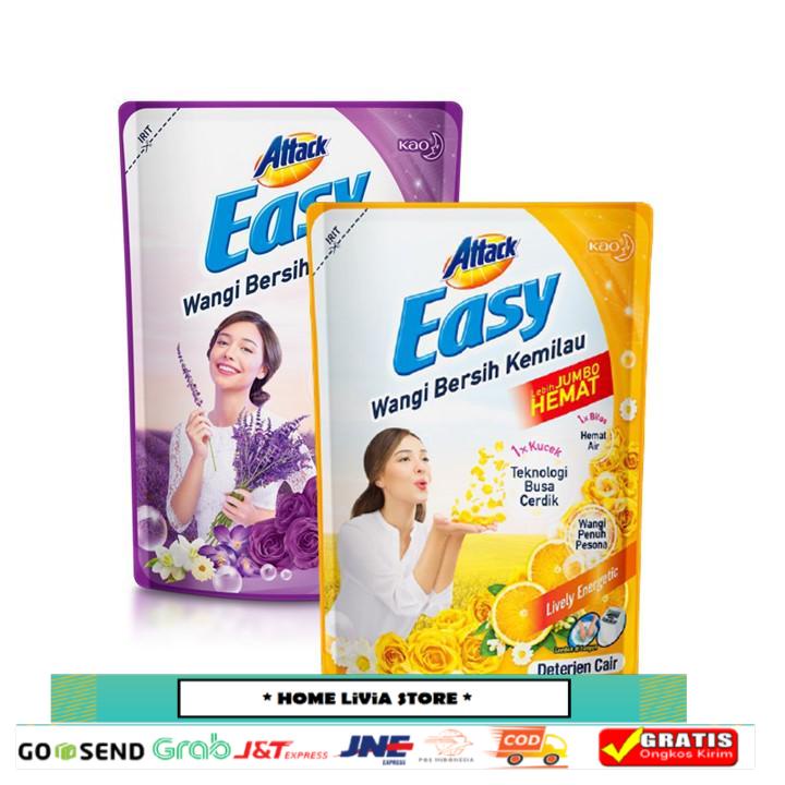 Attack Easy Sweet Glamour Liquid 1200 ml + Attack Easy Lively Energetic Liquid 1200 ml