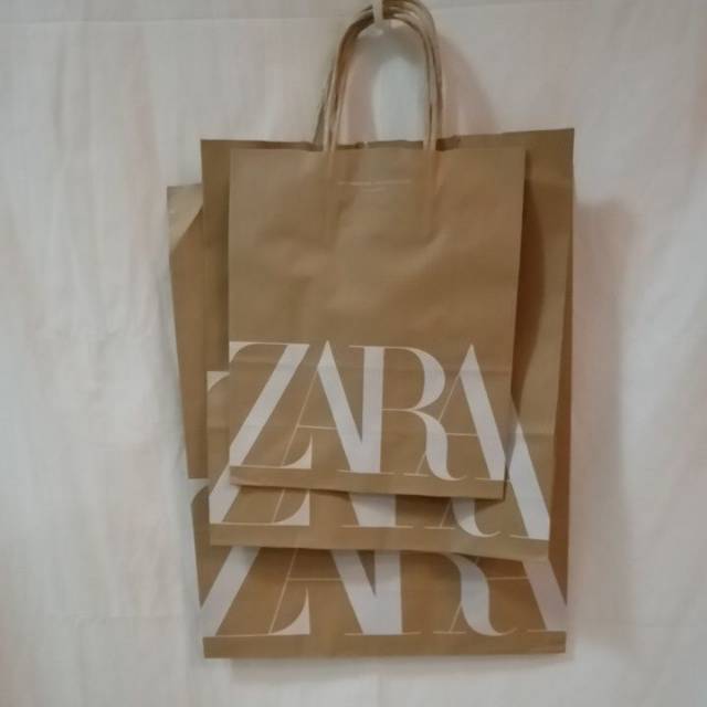 

ZARA AUTHENTIC PAPERBAG