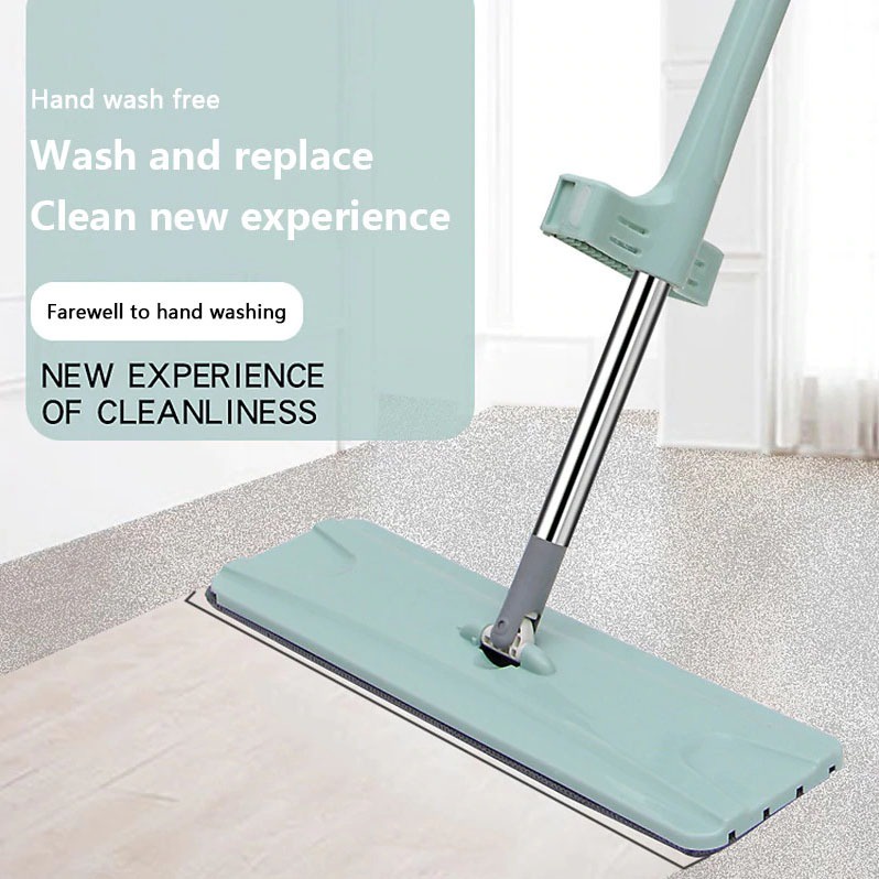 Alat Pel Otomatis Membersihkan Magic Spin Hand-free Mop Rotasi Easy to dry Simple