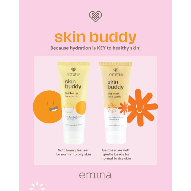 Emina Skin Buddy Dot Burst Face Wash 60ml