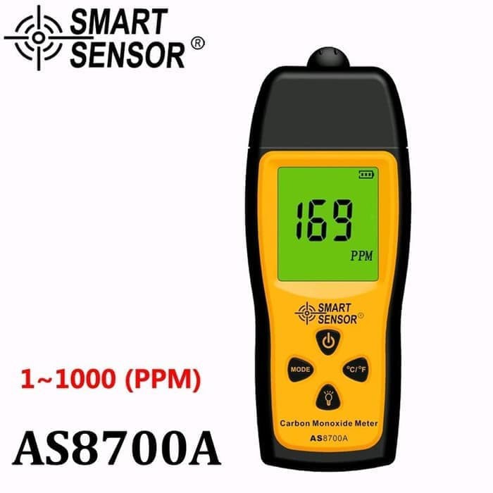 Digital Detector Gas CO Carbon Monoxide Meter AS-8700A Smart Sensor AS8700A