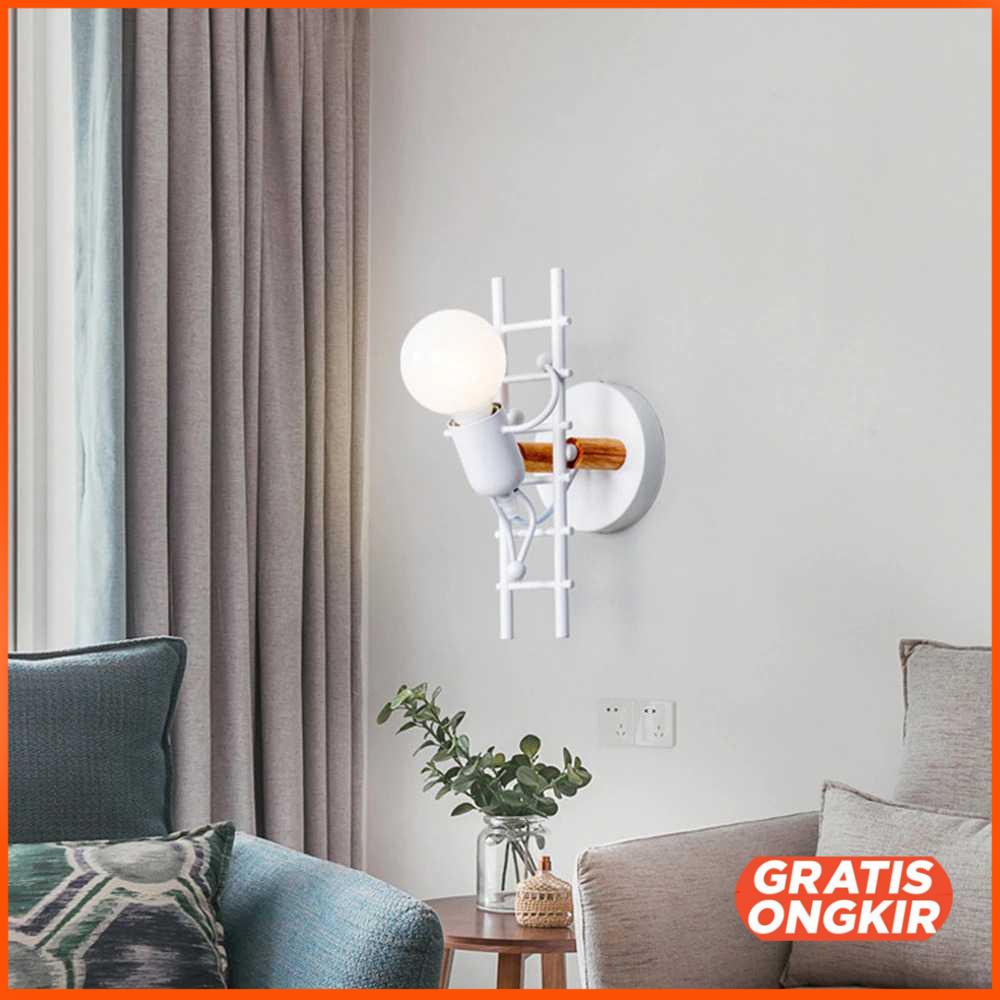 Lampu LED Dekorasi Rumah Indoor Wall Lamp Warm White - WD169