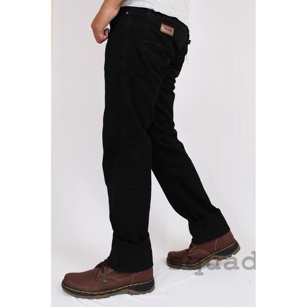 celana panjang soft jeans  reguler burlois