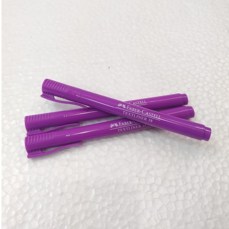 

FABER CASTELL TEXTLINER 38 TRANSLUCENT VIOLET 157736