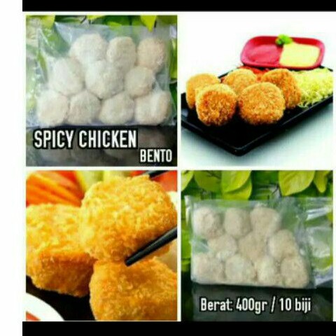 

Spicy chicken ala bento
