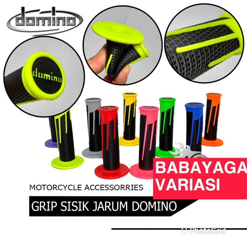 Hand Grip Domino Sisik Garis Mio Vario Nouvo Beat Scoopy Fino Universal