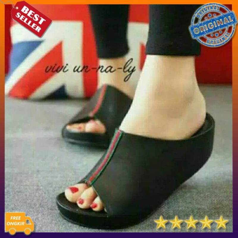 Wedges Batam Wedges Cewek Nyaman  Fashionabel Wanita  Casual 