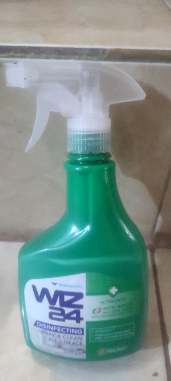 Wiz 24 Disinfecting Spray & Clean All Surface Fresh Scent 450ml