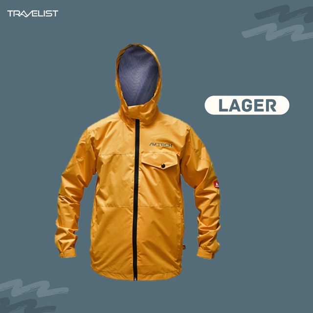 Avtech Lager / jaket gunung / jaket waterproof / jaket taslan / jaket cerah / jaket outdoor