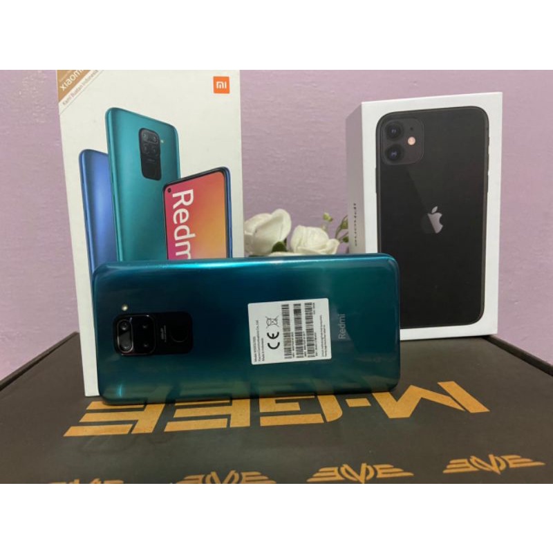 Handphone second murah Xiaomi redmi note 9 6|128 Hp Seken,bekas xiaomi note 9 mulis fullset