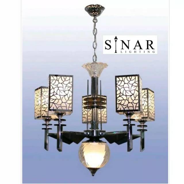 Lampu gantung minimalis 16020/5+1