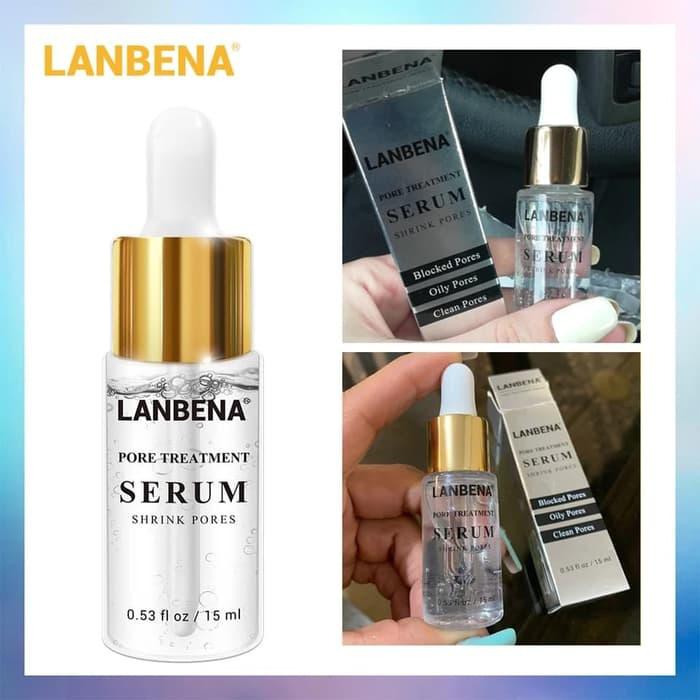 Penawaran Menarik LANBENA PORE TREATMENT SERUM / SERUM PERAPAT PORI - PORI KULIT WAJAH Murah
