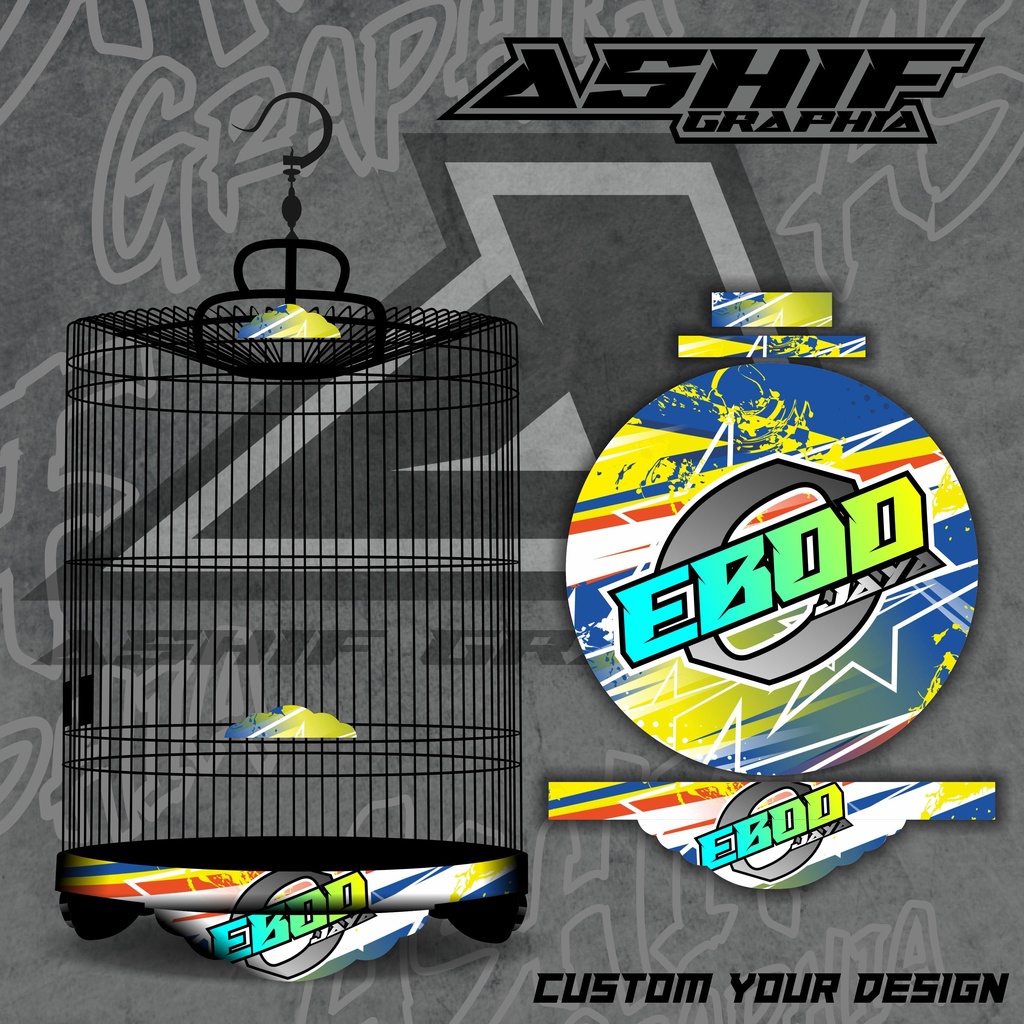 decal tebok murai ebod jaya custom COD