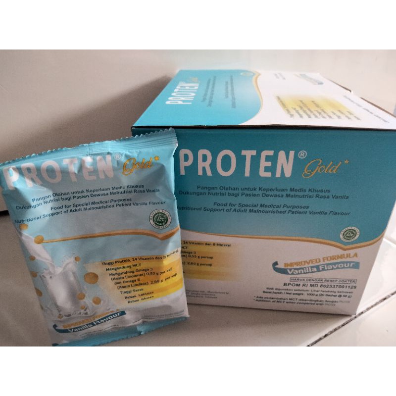 

Proten Gold VANILA (Susu kedelai tinggi protein dan antioksidan)