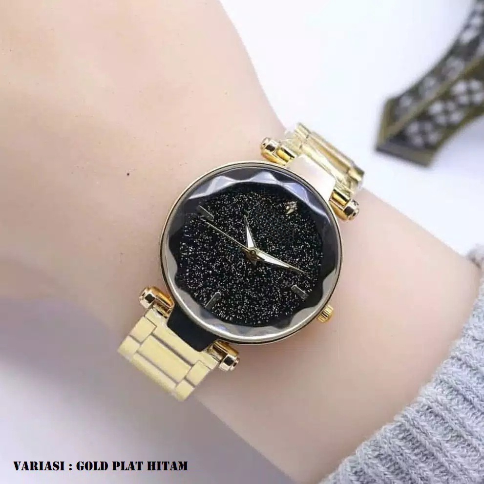 Best Seller Jam Tangan Wanita Diyoor Kaca Belimbing case rosegold