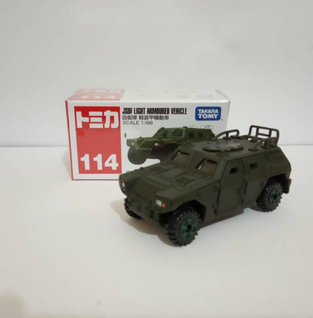 JSDF Light Armoured vehicle diecast militer Tomica no 114 murah