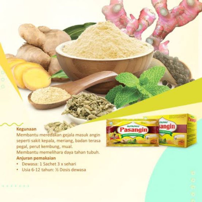 NUTRIMAX PASANGIN TOLAK PAS MASUK ANGIN PILEK MUAL MUNTAH KEMBUNG SAKIT KEPALA ANTANGIN 10