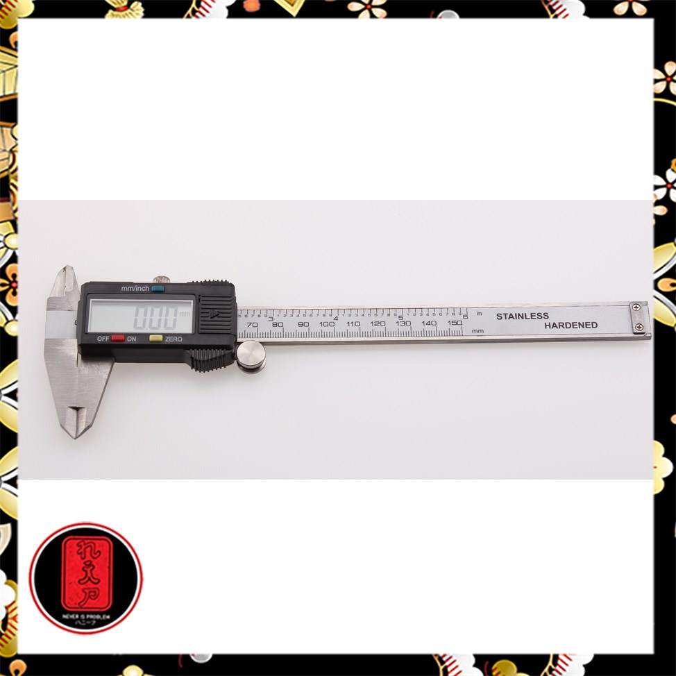 Caliper digital / Jangka sorong / Sigmat digita Digital Layar LCD - SH20 - Silver