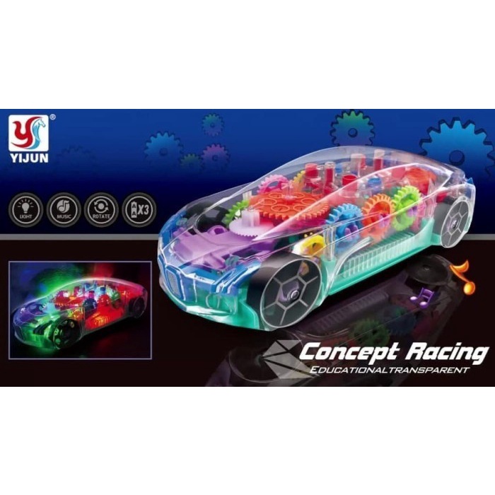 LED RACING CAR ORIGINAL READY STOCK